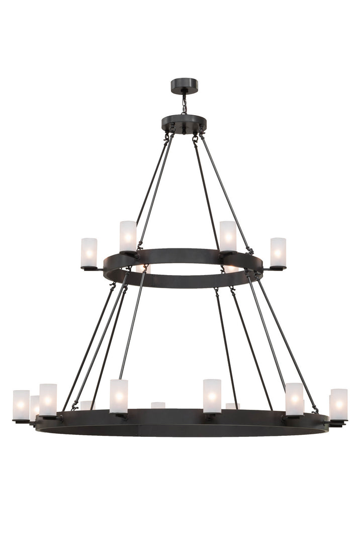 Meyda Tiffany Chappell 153502 Chandelier Light - Timeless Bronze