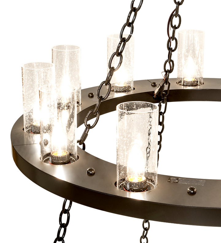 Meyda Tiffany Loxley 153513 Chandelier Light - Timeless Bronze