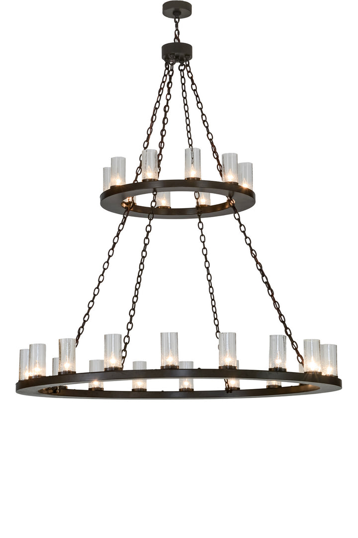 Meyda Tiffany Loxley 153513 Chandelier Light - Timeless Bronze