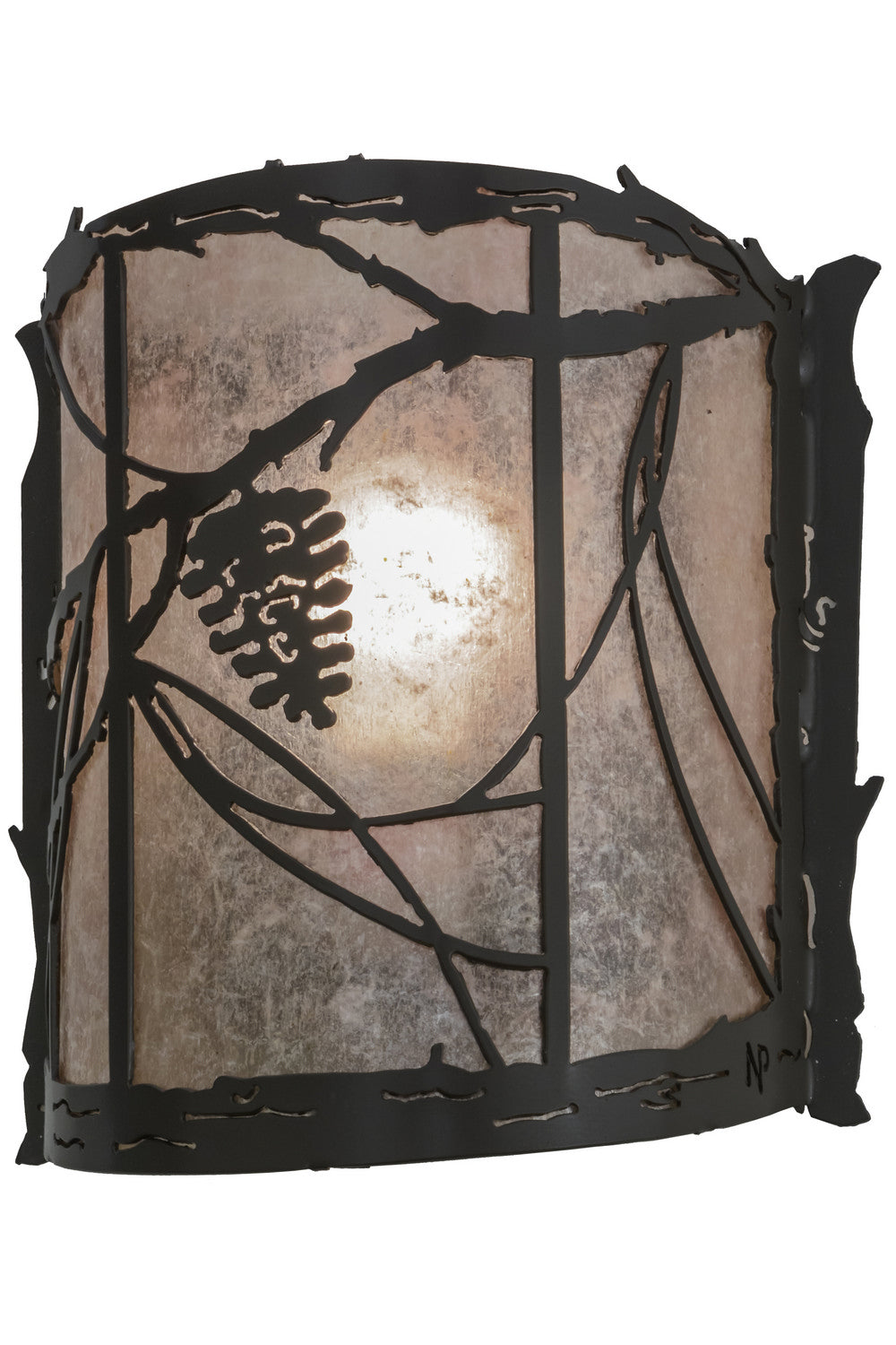 Meyda Tiffany Whispering Pines 153525 Wall Light - Timeless Bronze