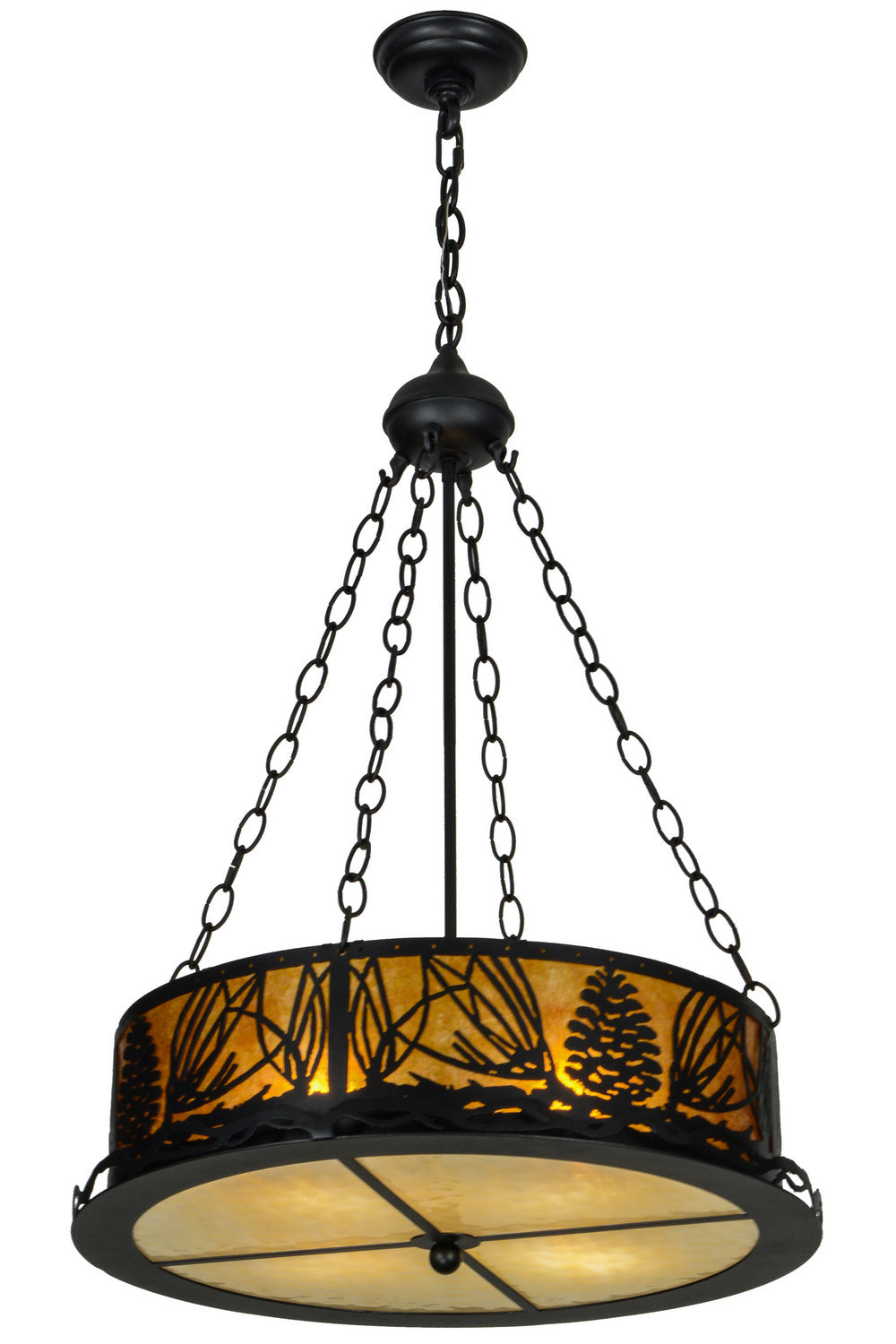 Meyda Tiffany Mountain Pine 153800 Pendant Light - Antique Copper