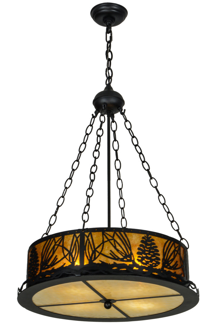 Meyda Tiffany Mountain Pine 153800 Pendant Light - Antique Copper