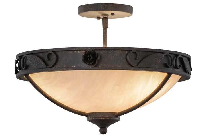 Meyda Tiffany Arabesque 153947 Ceiling Light - Rust,Copper