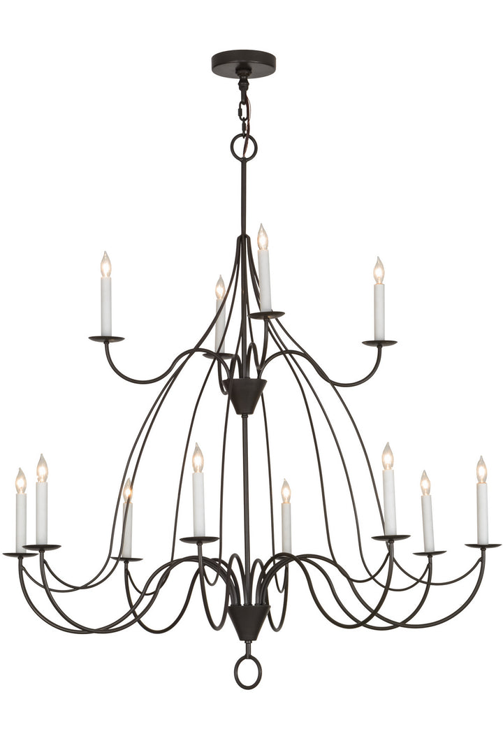 Meyda Tiffany Polonaise 154070 Chandelier Light - Timeless Bronze