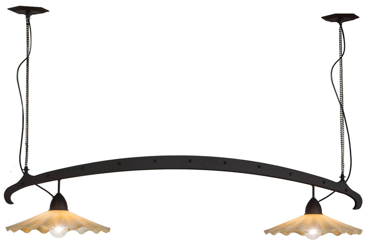 Meyda Tiffany Metro Fusion 154139 Pendant Light - Oil Rubbed Bronze