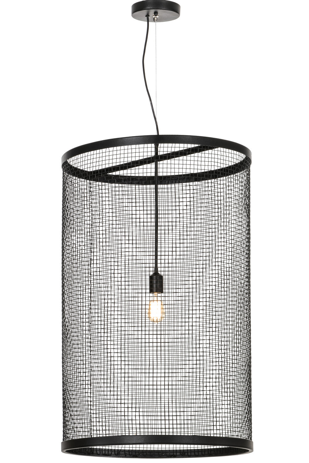 Meyda Tiffany Cilindro 154248 Pendant Light - Antique Copper