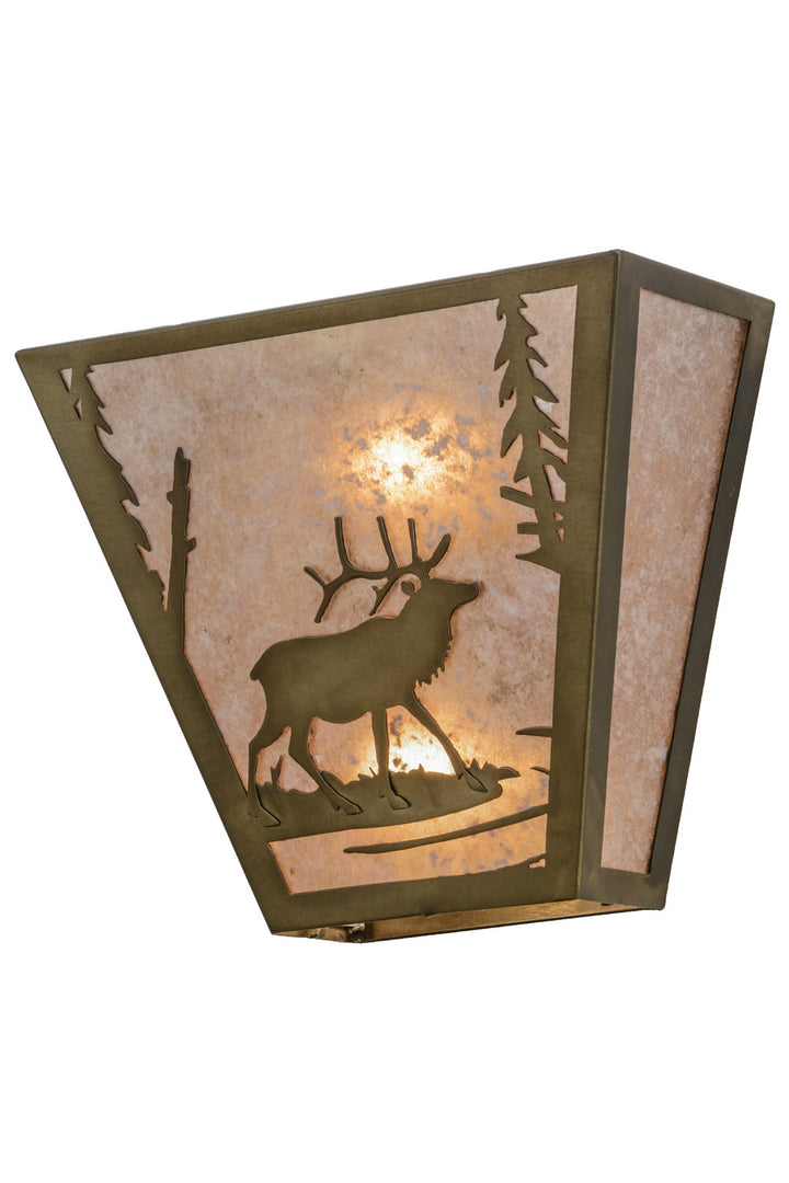 Meyda Tiffany Elk Creek 154317 Wall Light - Antique Copper