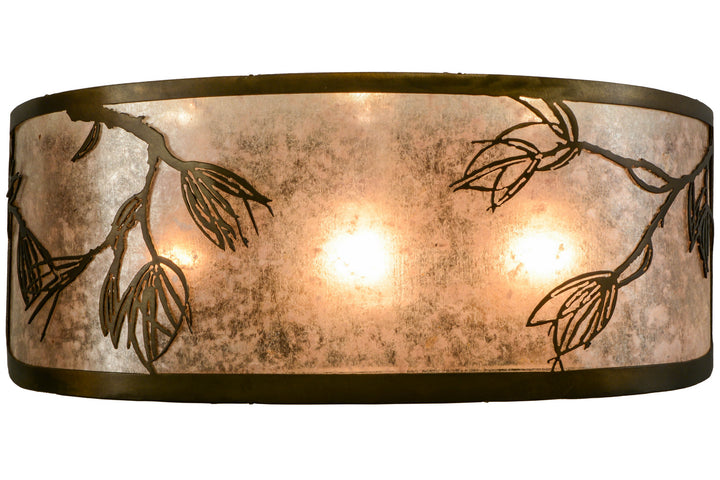 Meyda Tiffany Lone Pine 154441 Bath Vanity Light 20 in. wide - Antique Copper