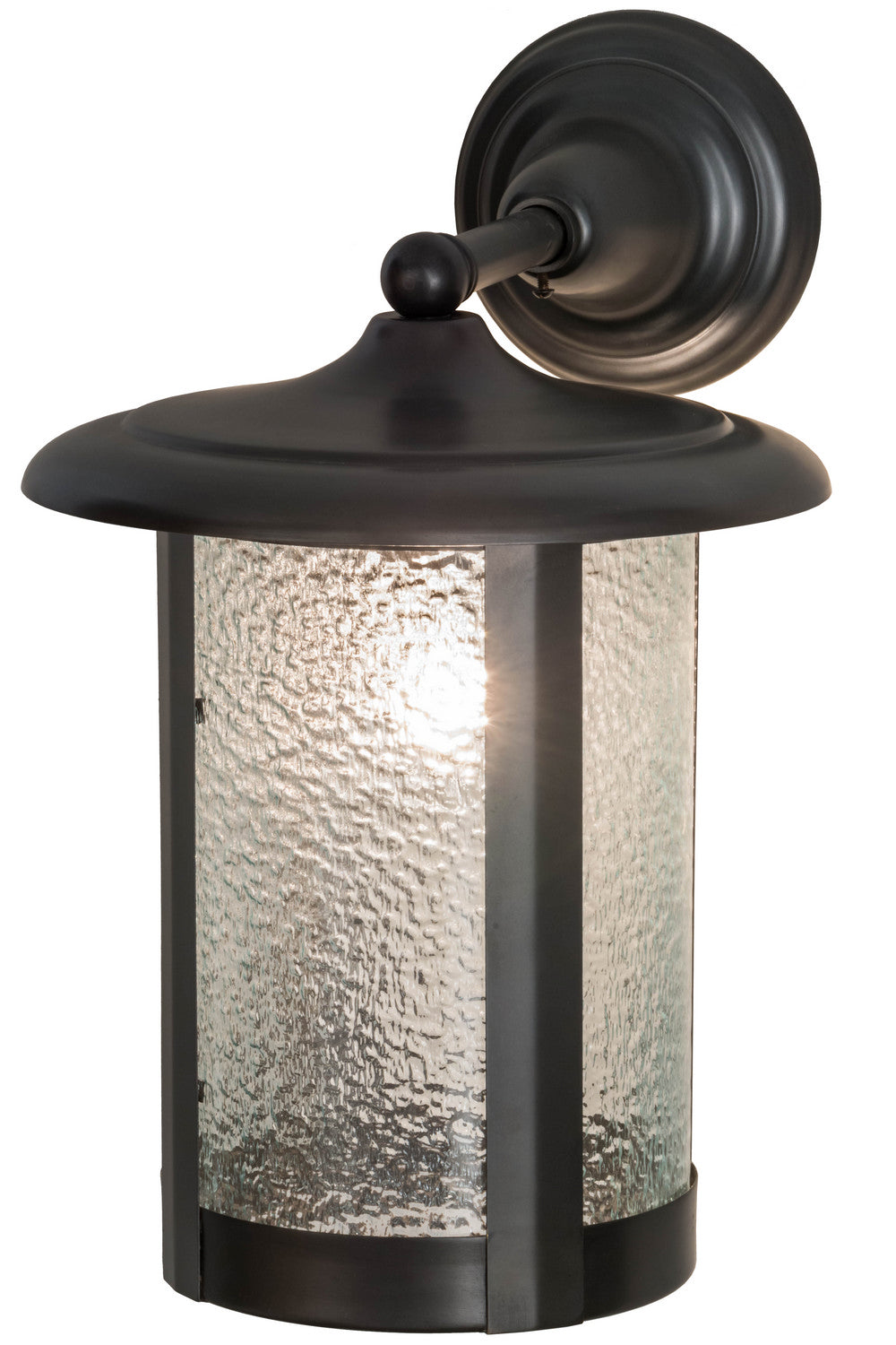 Meyda Tiffany Lighting 154579 Fulton Wall Sconce Outdoor Bronze / Dark