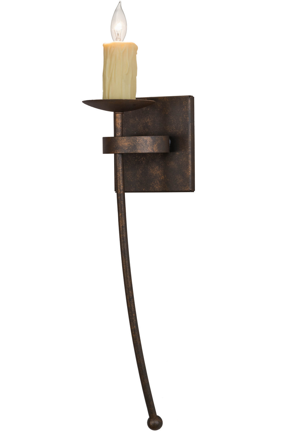 Meyda Tiffany Bechar 154638 Wall Light - Steel