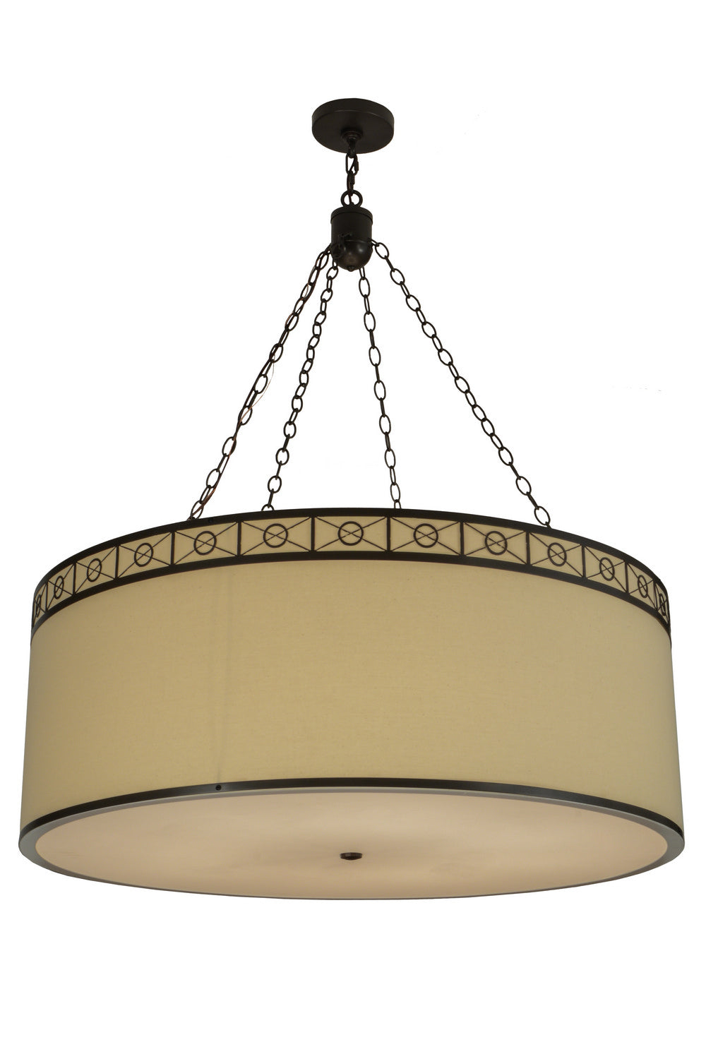 Meyda Tiffany Cilindro 154651 Chandelier Light - Timeless Bronze