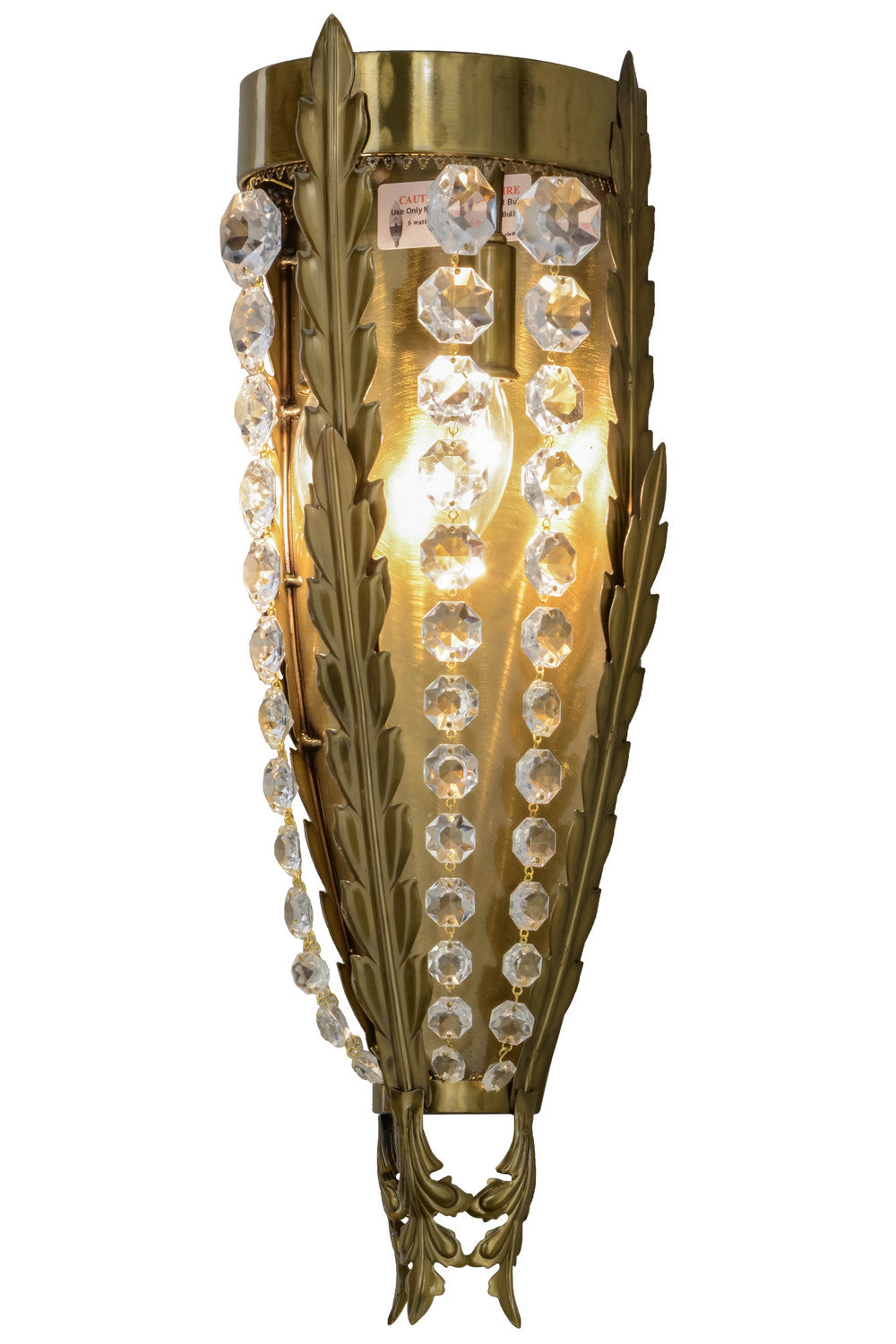 Meyda Tiffany Chrisanne 154700 Wall Light - Crystal