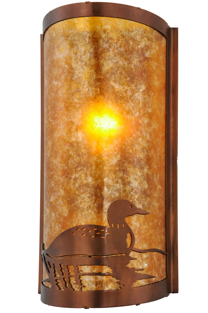 Meyda Tiffany Loon 154908 Wall Light - Vintage Copper