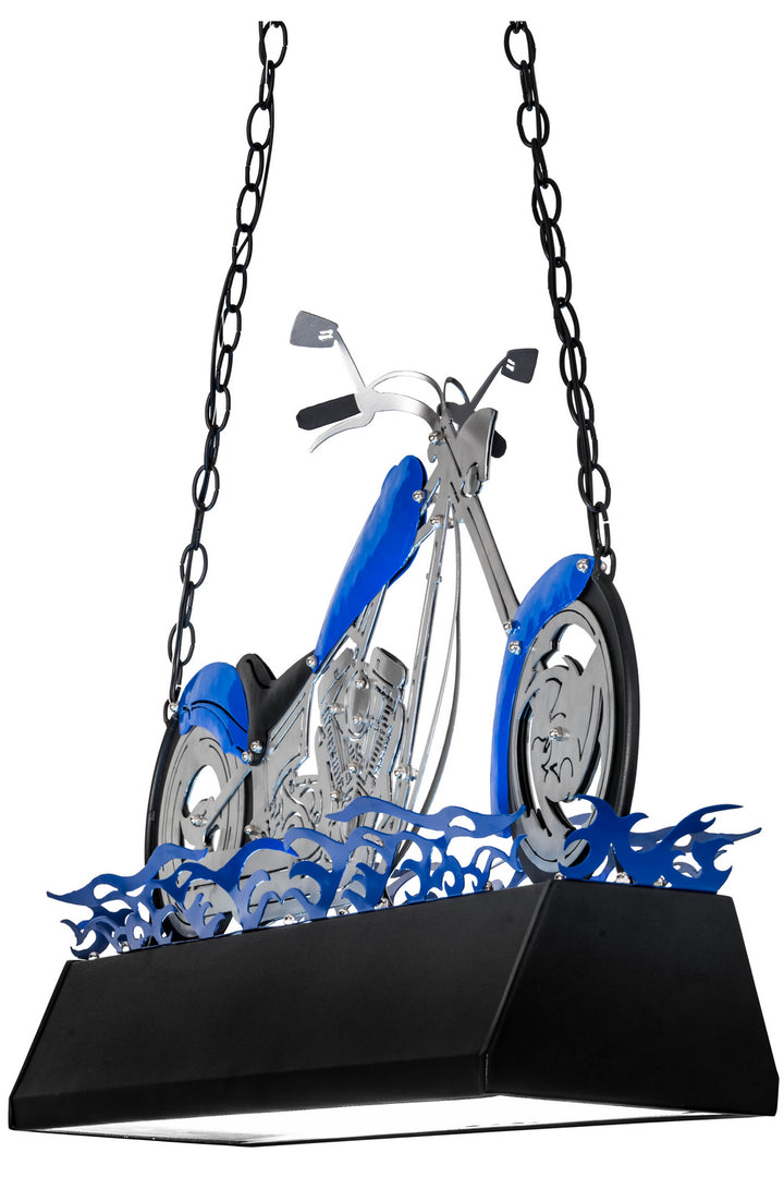 Meyda Tiffany Motorcycle 154966 Pendant Light - Nickel