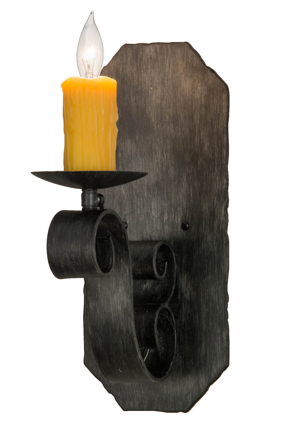 Meyda Tiffany Renzo 155248 Wall Light - Antique Iron Gate