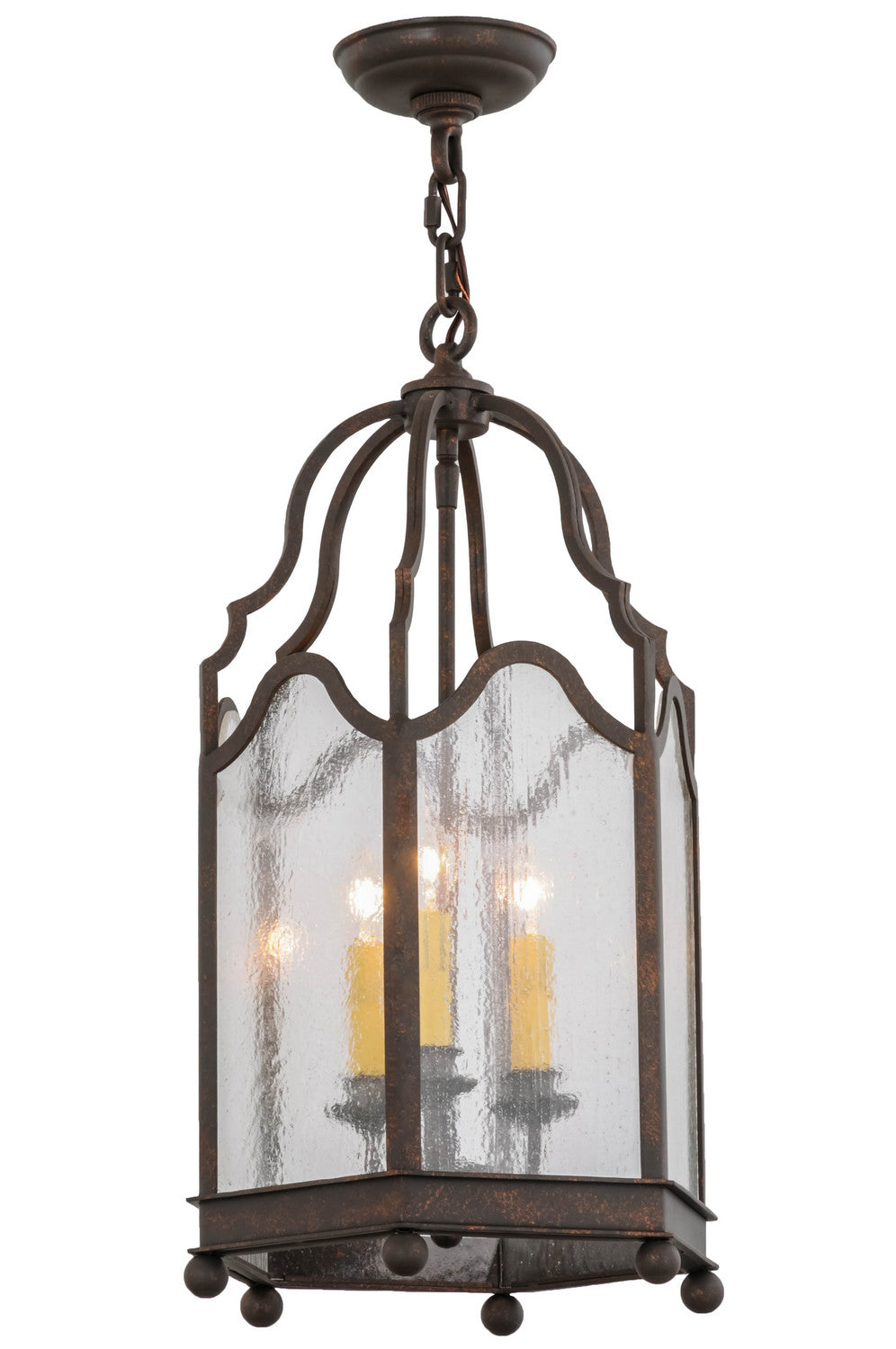 Meyda Tiffany Antencio 155286 Pendant Light - Craftsman Brown