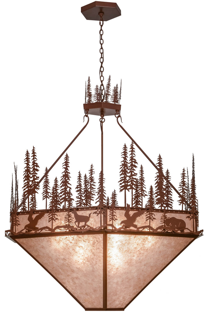Meyda Tiffany Wildlife At Pine Lake 155414 Pendant Light - Rust