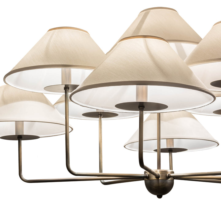 Meyda Tiffany Annacostia 155465 Chandelier Light - Antique Brass