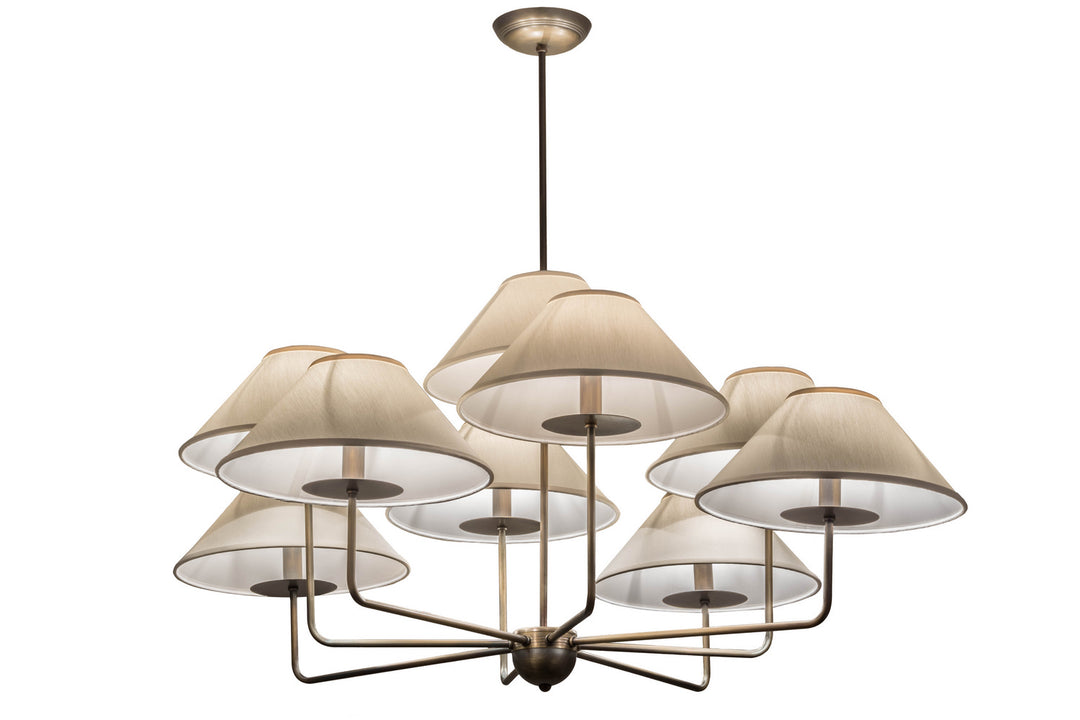Meyda Tiffany Annacostia 155465 Chandelier Light - Antique Brass