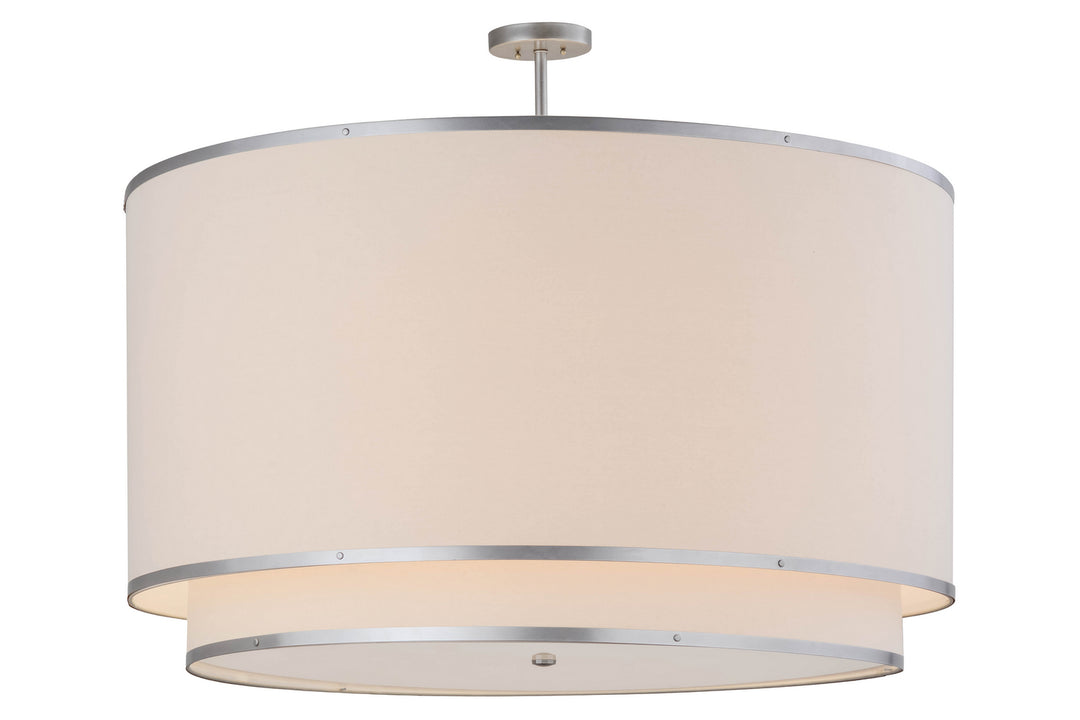 Meyda Tiffany Cilindro 155609 Chandelier Light - Nickel