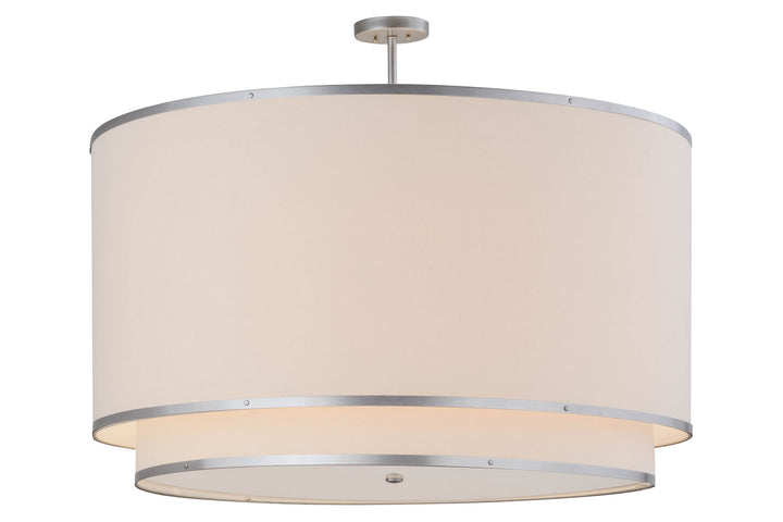 Meyda Tiffany Cilindro 155609 Chandelier Light - Nickel