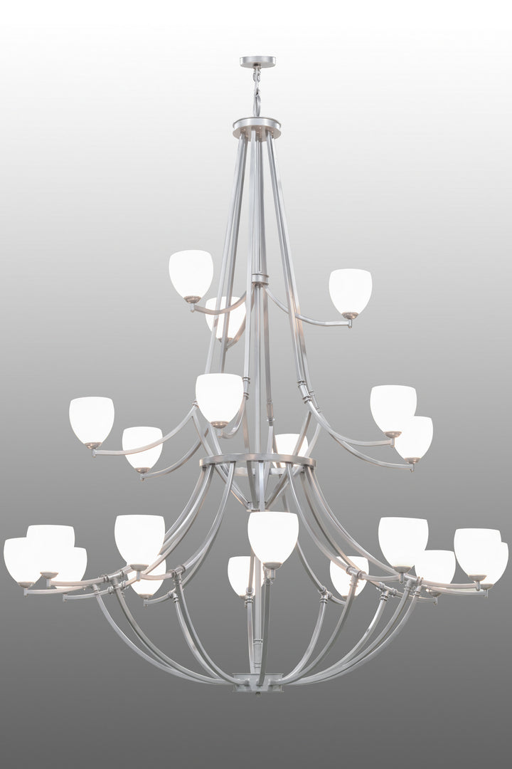 Meyda Tiffany Everett 156064 Chandelier Light - Nickel