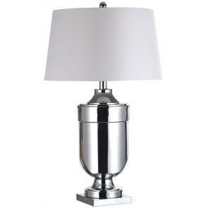 Simon Blake Lighting 716456  Table Lamp Lamp Pewter, Nickel, Silver