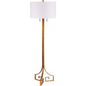 Simon Blake Lighting 723296 Portofino Floor Lamp Lamp Brass - Antique