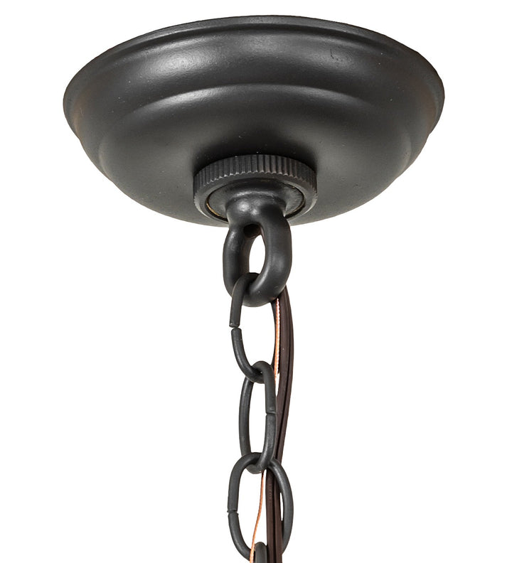 Meyda Tiffany Buffalo At Lake 156358 Pendant Light - Wrought Iron
