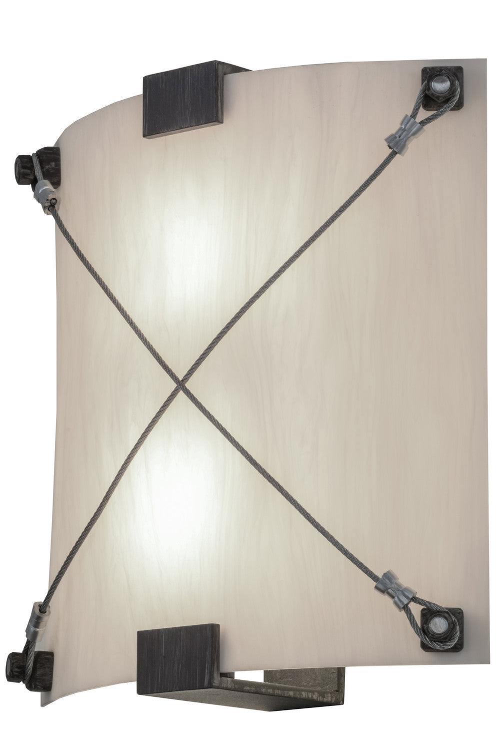 Meyda Tiffany Maxton 156537 Wall Light - Nickel