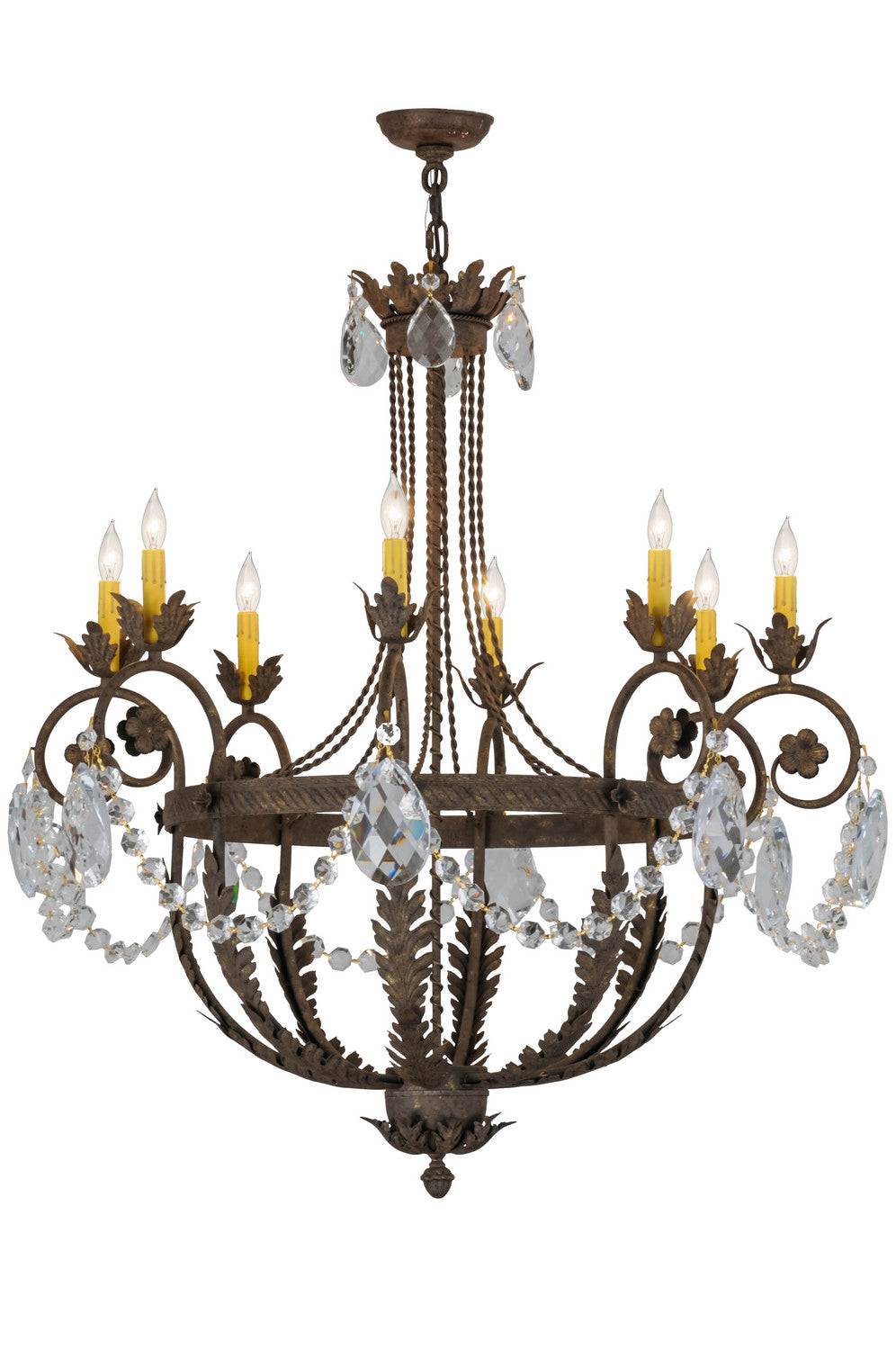 Meyda Tiffany Antonia 156609 Chandelier Light - Antique
