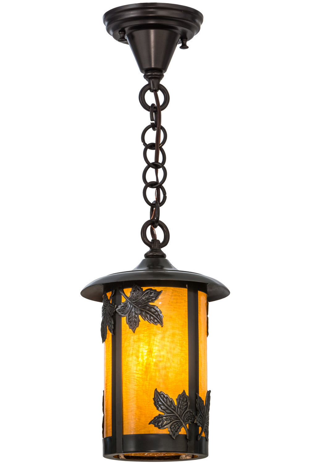Meyda Tiffany Lighting 156653 Fulton Pendant Outdoor Bronze / Dark