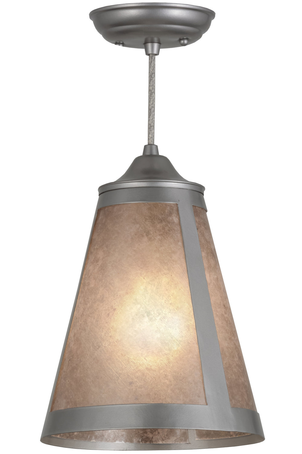 Meyda Tiffany Mission 156684 Pendant Light - Nickel