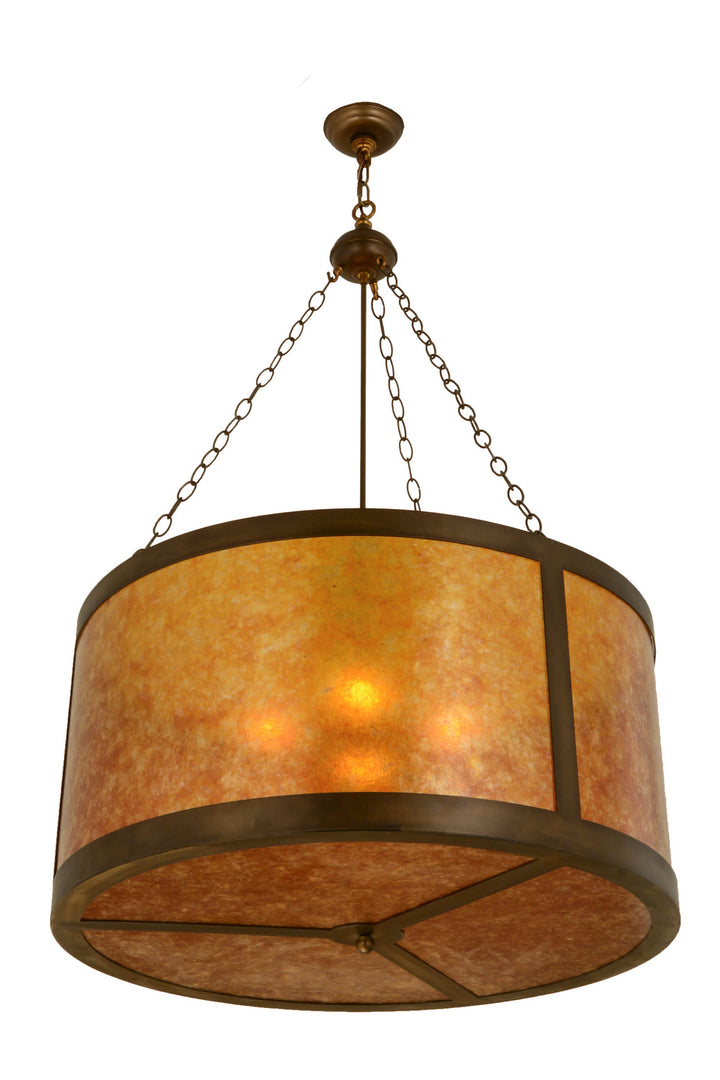 Meyda Tiffany Smythe Craftsman 156999 Pendant Light - Antique Copper