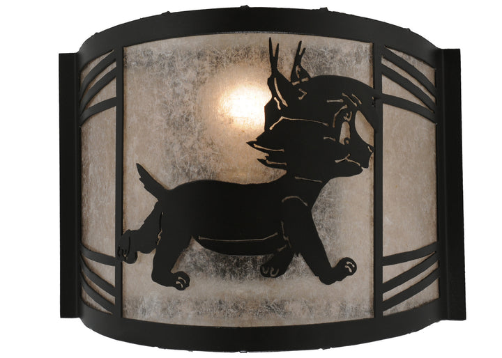 Meyda Tiffany Lynx On The Loose 157297 Wall Light - Verdigris