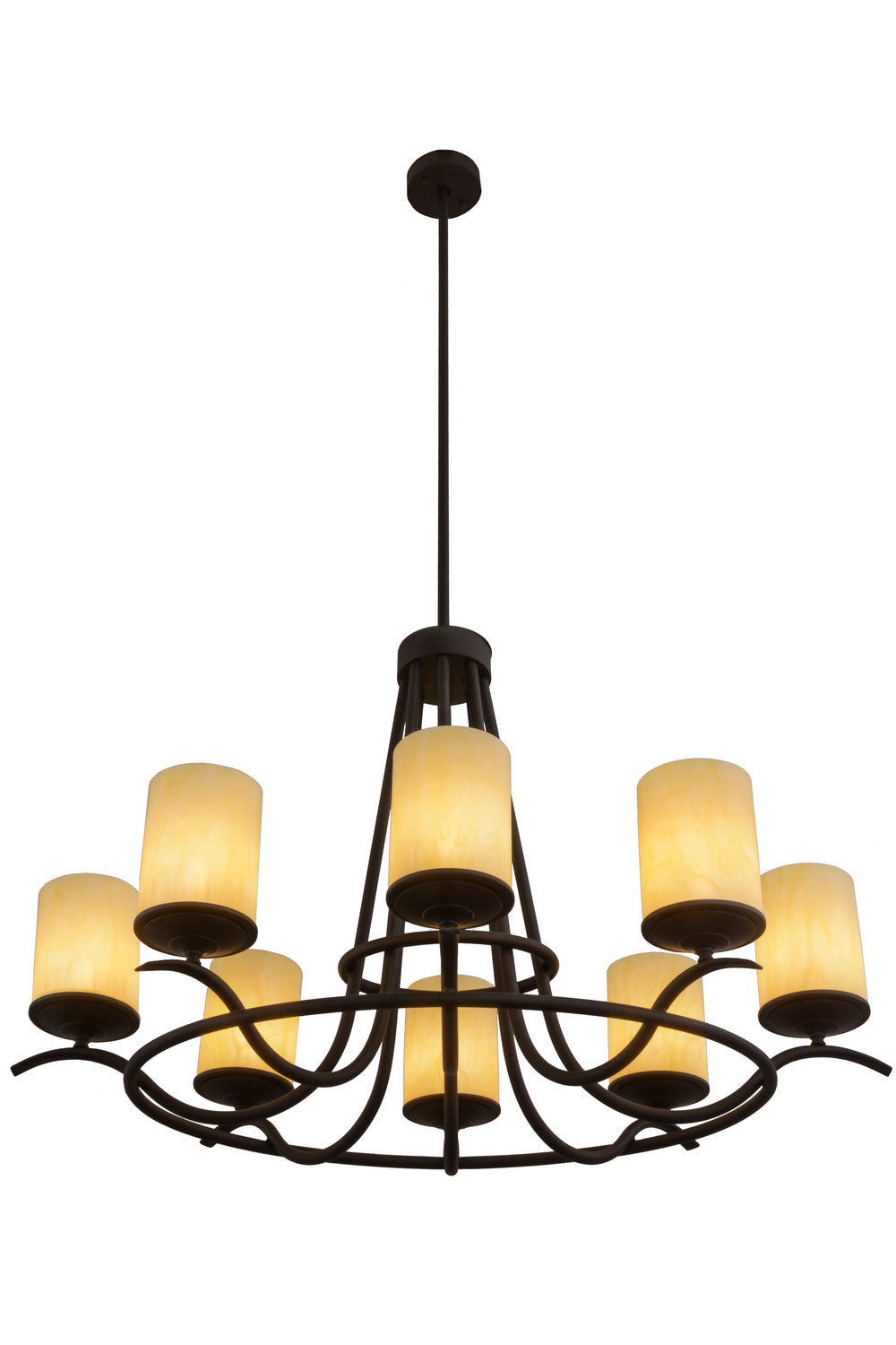 Meyda Tiffany Octavia 157522 Chandelier Light - Oil Rubbed Bronze