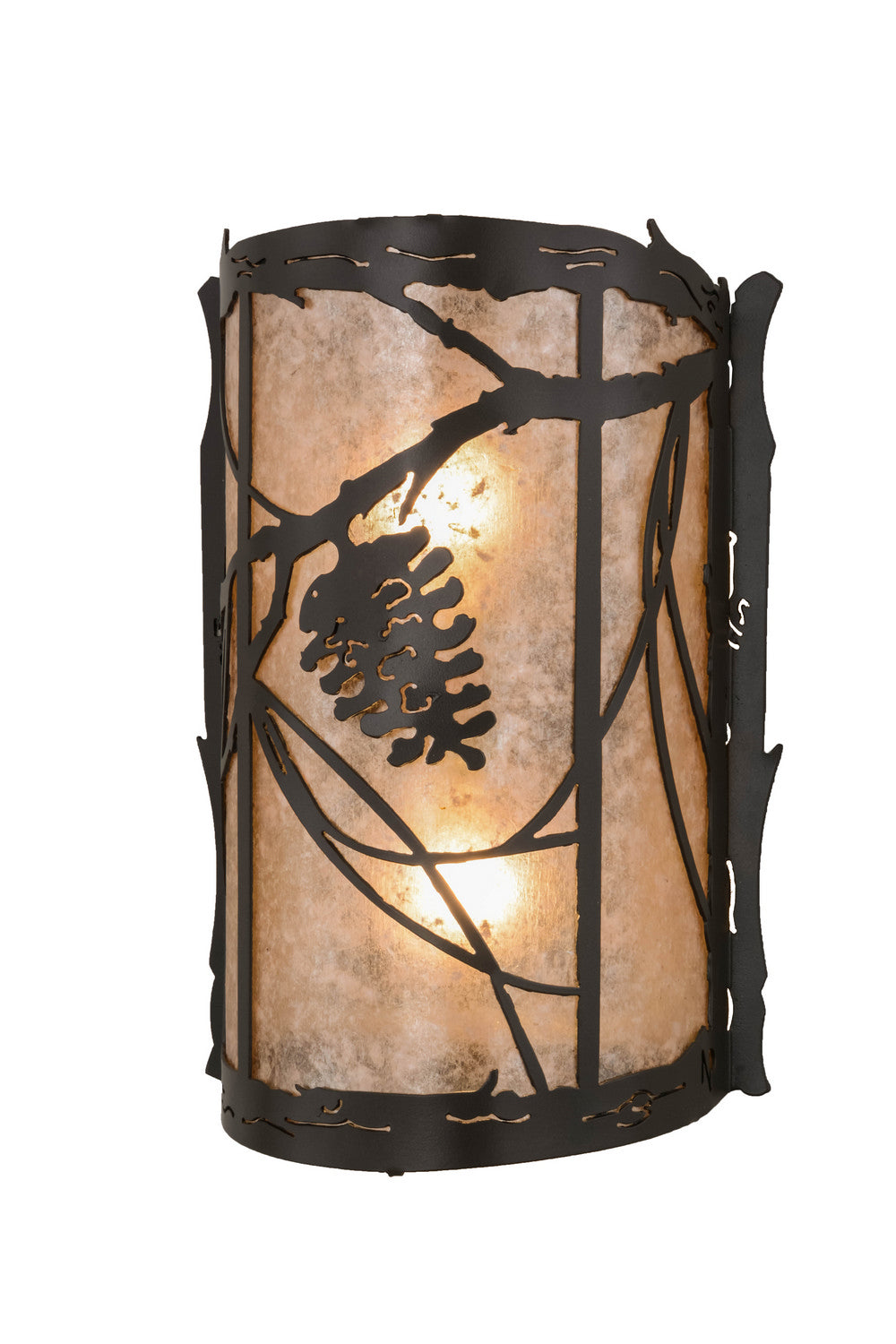 Meyda Tiffany Whispering Pines 157666 Wall Light - Timeless Bronze