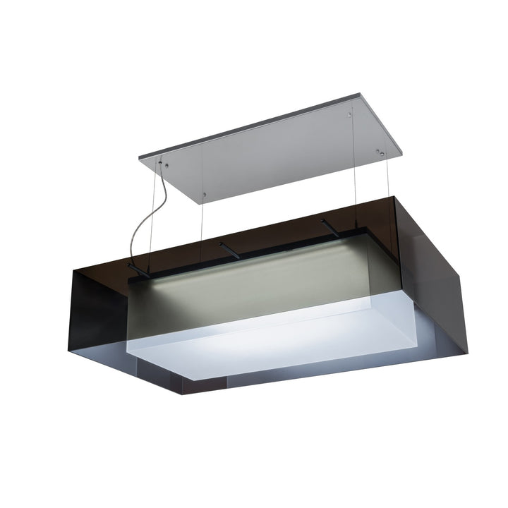 Meyda Tiffany Quadrato 157722 Pendant Light - Nickel