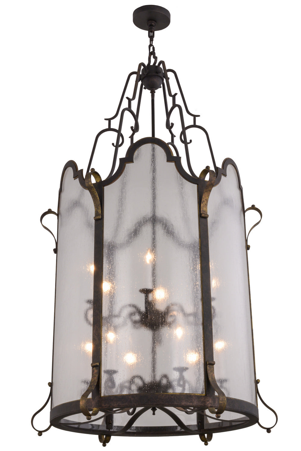 Meyda Tiffany Dubrek 157792 Pendant Light - Oil Rubbed Bronze
