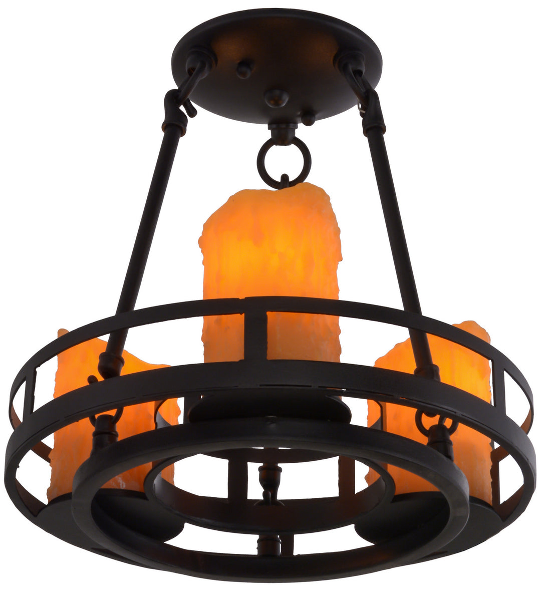 Meyda Tiffany Barbury 157815 Chandelier Light - Black