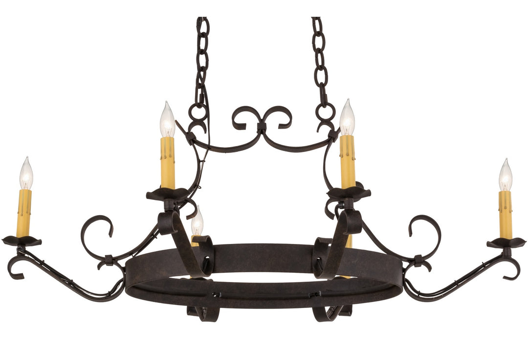 Meyda Tiffany Handforged 157894 Chandelier Light - Custom