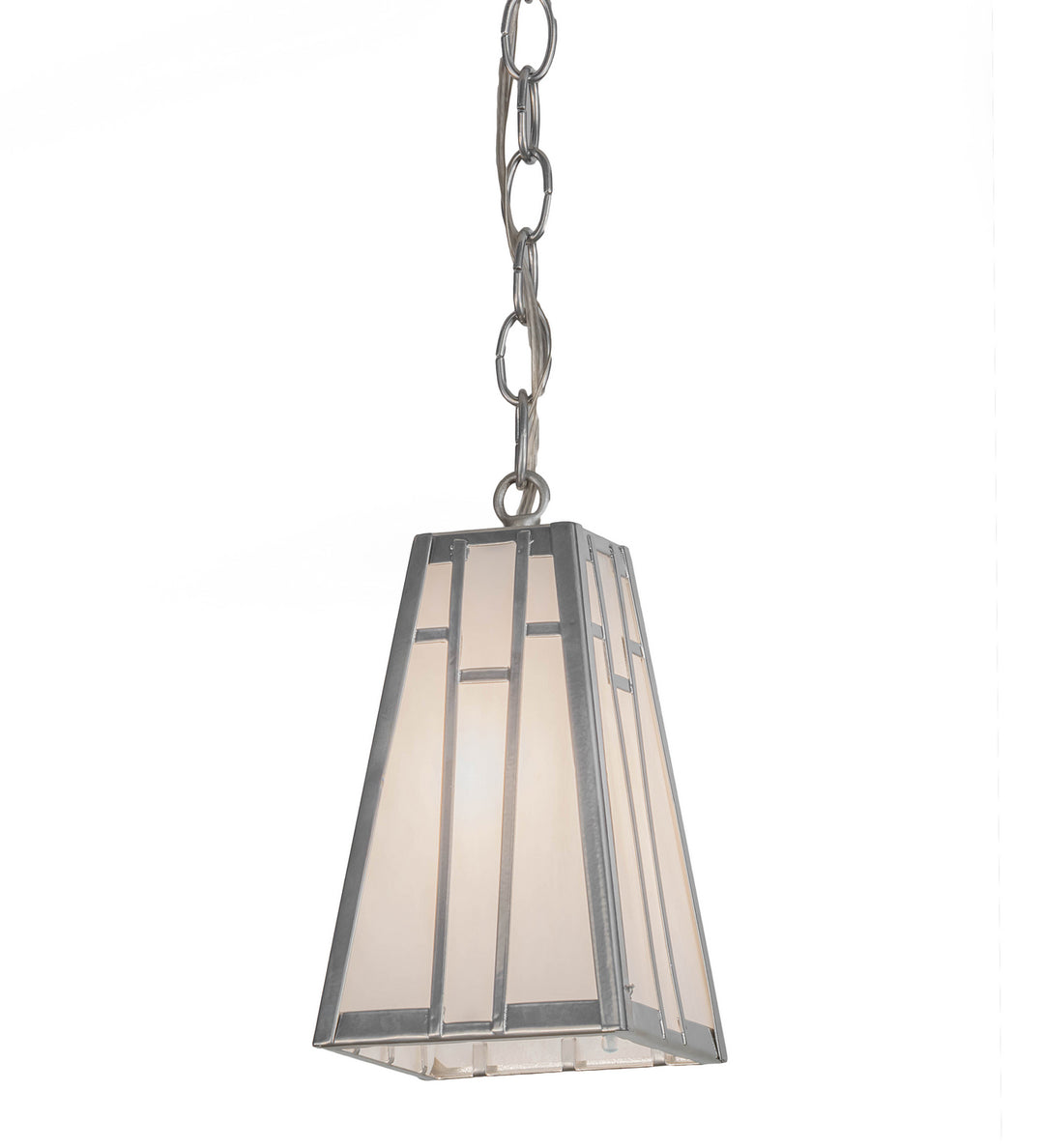 Meyda Tiffany Double Bar Mission 157995 Pendant Light - Chrome