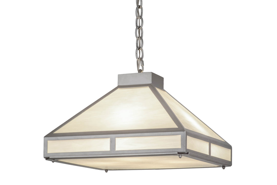 Meyda Tiffany Whitewing 158130 Pendant Light - Nickel