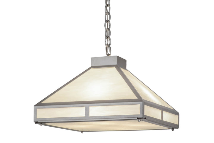 Meyda Tiffany Whitewing 158130 Pendant Light - Nickel