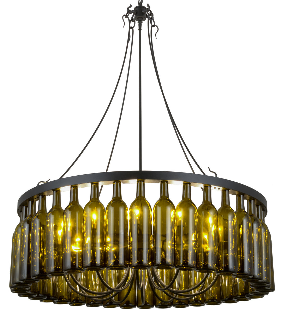 Meyda Tiffany Tuscan Vineyard 158134 Chandelier Light - Black