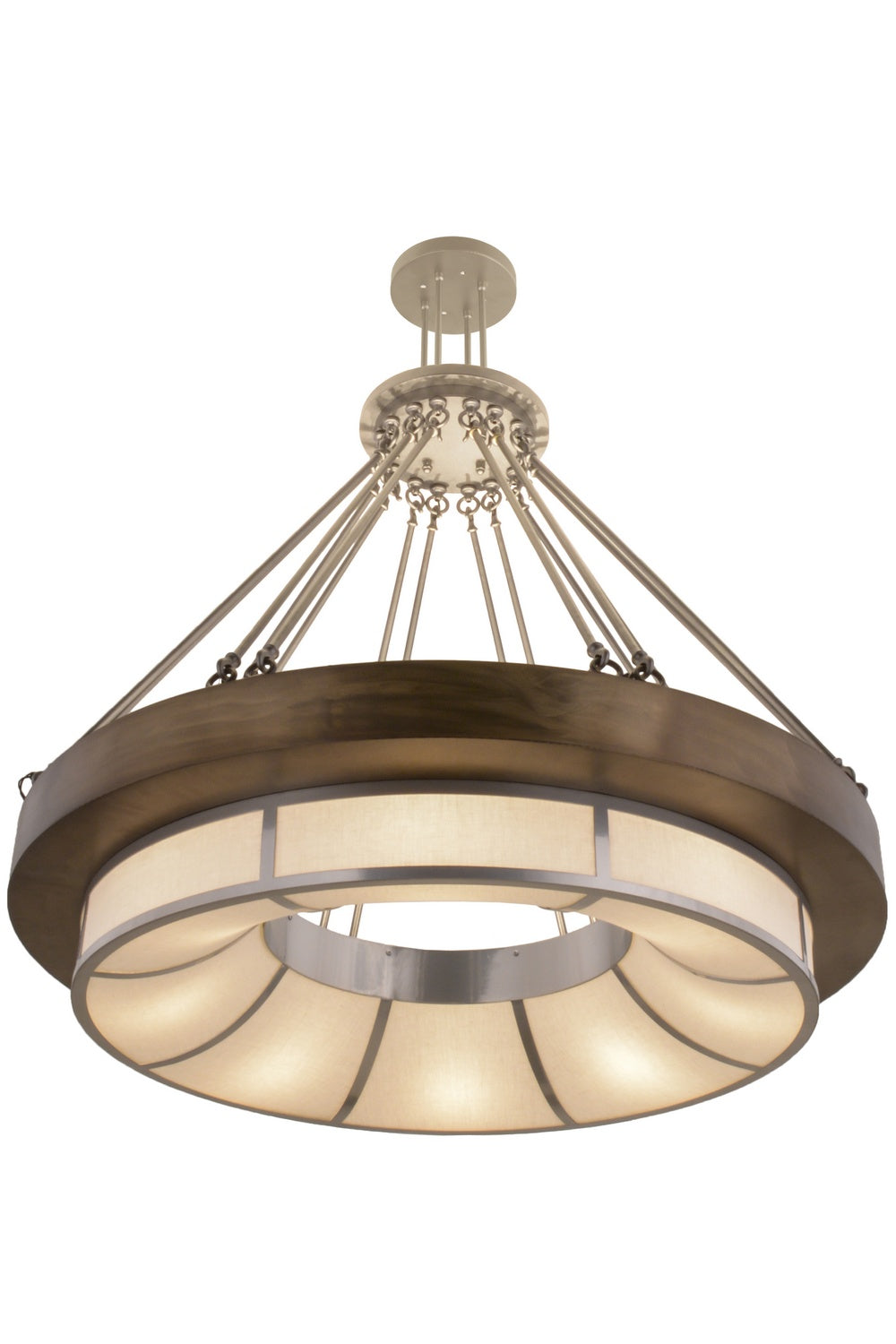 Meyda Tiffany Cilindro 158295 Chandelier Light - Mahogany Bronze