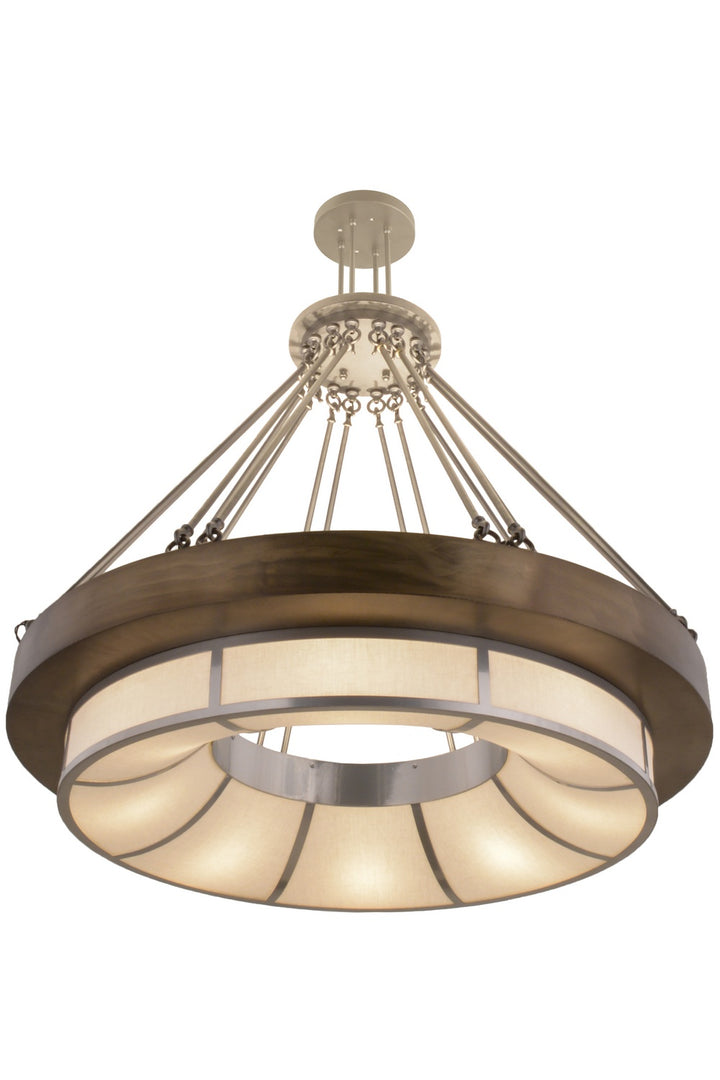 Meyda Tiffany Cilindro 158295 Chandelier Light - Mahogany Bronze