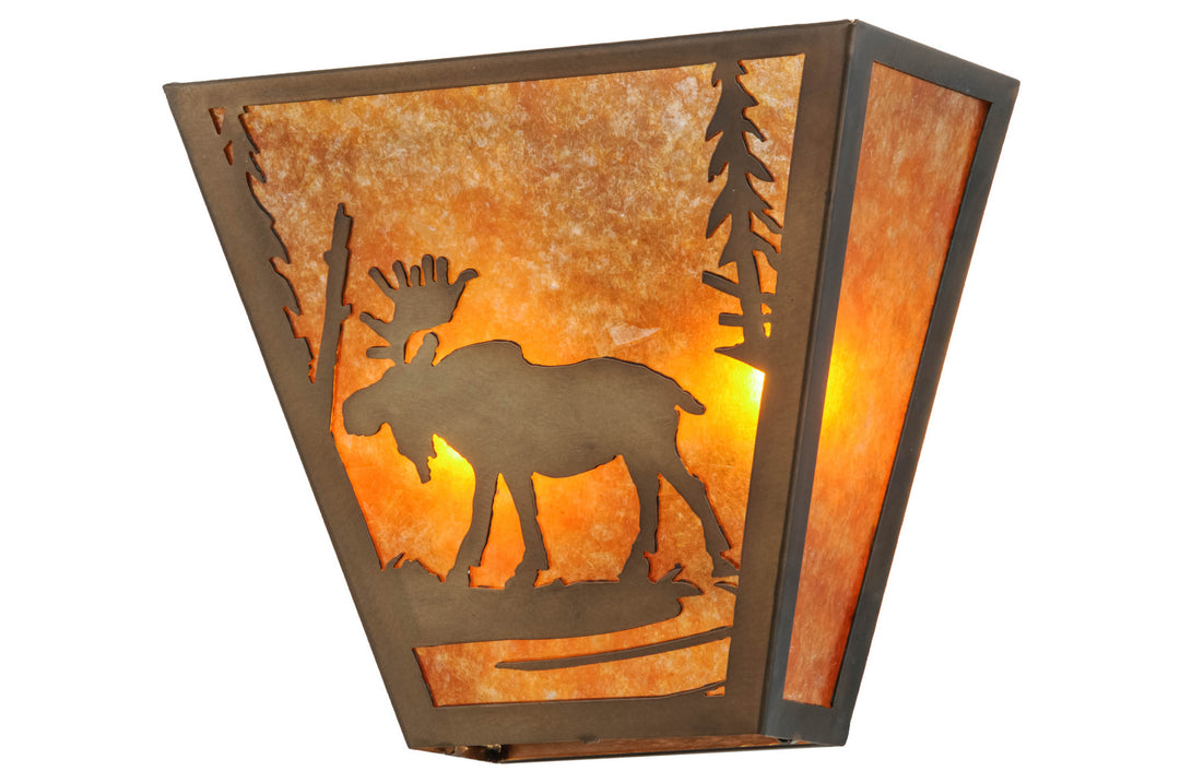 Meyda Tiffany Moose Creek 158334 Wall Light - Antique Copper