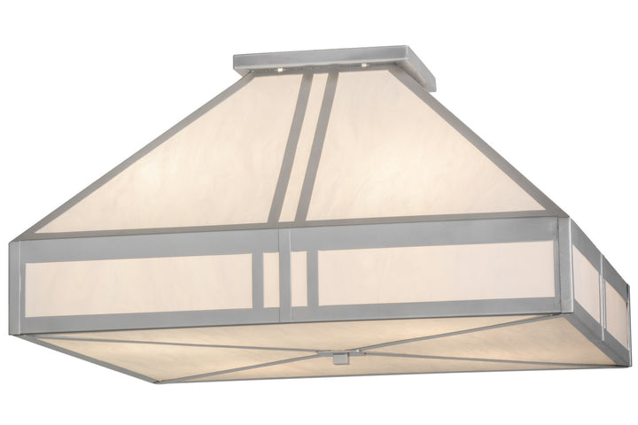 Meyda Tiffany Whitewing 158831 Ceiling Light - Nickel