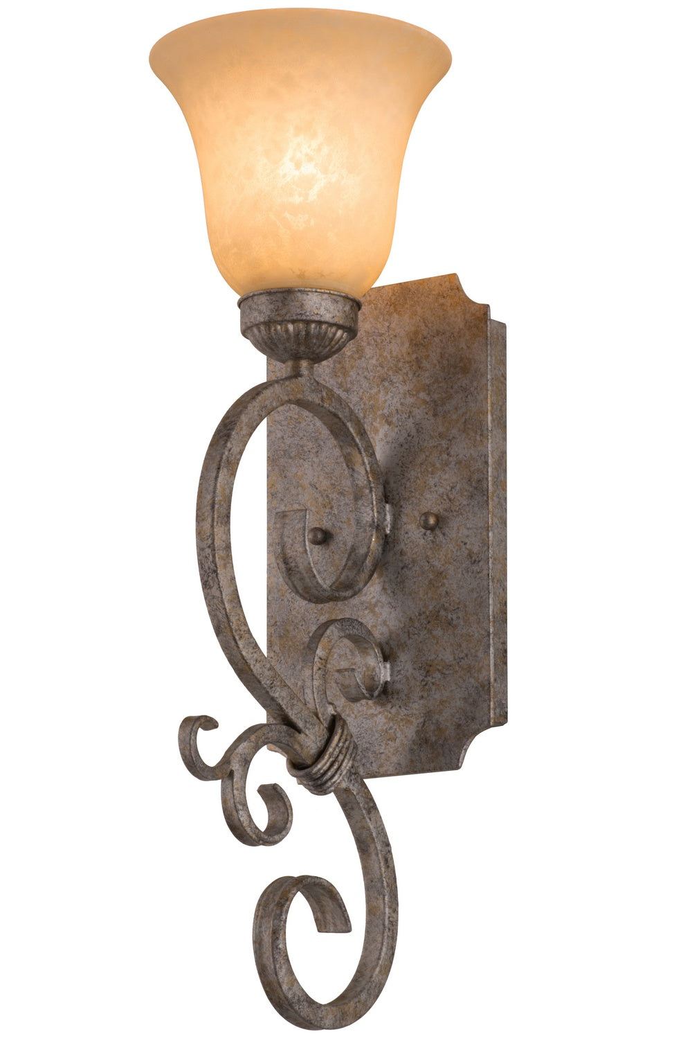 Meyda Tiffany Thierry 159082 Wall Light - Brushed Nickel